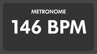 146 BPM  Metronome [upl. by Trixie]