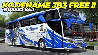 RILIS GRATIS KODENAME JB3 SHD BUSSID V41 TERBARU [upl. by Inavoig]