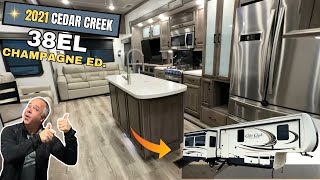 Full time RV living  Cedar Creek Champagne Edition 38EBS rvlife rvlifestyle shorts [upl. by Laius]