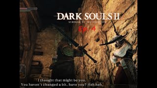 Dark Souls 2 Scholar of the First Sin Ep 4  Finding Lucatiel in the Wharf [upl. by Arocal460]