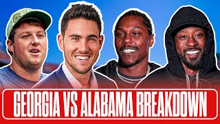 UGA Legends preview the UGA against BAMA football game [upl. by Rusticus]