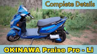 Okinawa Praise Pro Tamil Review  Electric Scooter Tamil [upl. by Cavil]