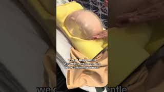 How we flip a breech baby shorts obgyn breech simulator [upl. by Ihdin]