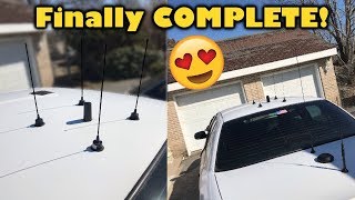 My ANTENNA SETUP is FINALLY COMPLETE [upl. by Darcia]