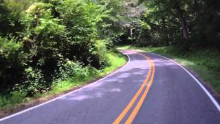 Riding Wayah Rd in NC Part 1 [upl. by Enidaj]