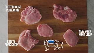 Meat Counter Basics Pork Chops [upl. by Klarika]