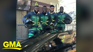 4man Jamaican bobsled team returns to Winter Olympics for first time since 1998 [upl. by Zetrom446]