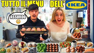 MANGIAMO TUTTO IL MENU DELLIKEA E BUONISSIMO [upl. by Wildee135]