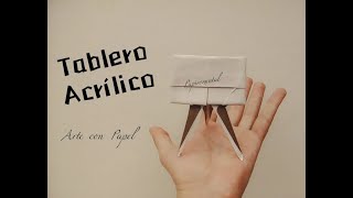 Tutorial Tablero Acrilico Año 2016 Diseños Creados por Papiromental [upl. by Sutton371]