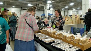 1st Ever Northwoods Makers Market Held in Bemidji to Raise Funds for United Way  Lakeland News [upl. by Tommi]