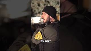 Officers Confront Larry Tensions Reach a Breaking Point viral trending shorts [upl. by Tati]