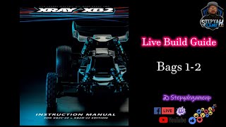 Team Xray XB2 2022 Carpet Version Model Build Series Part 1 2wd buggy [upl. by Eycal]