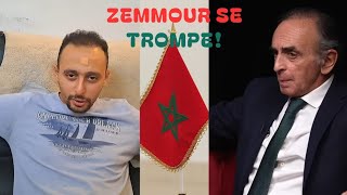 ZEMMOUR se trompe sur le MAROCzemmour [upl. by Aneliram]