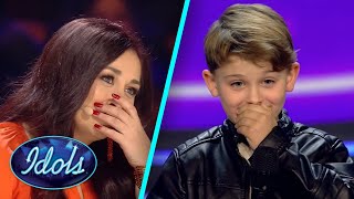 Kid Singer Leaves Idol Judge In Tears 🥹 [upl. by Getraer754]