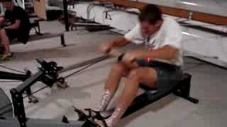 Funniest Rowing Technique on the Erg [upl. by Yrakaz]