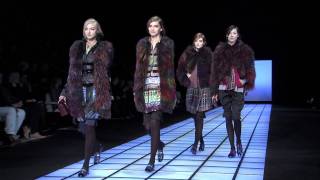 Emporio Armani  2012 Fall Winter  Womenswear Collection [upl. by Rubenstein764]