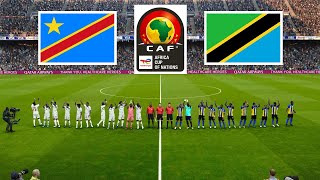 Congo DR vs Tanzania  AFRICA CUP OF NATIONS 2025 QUALIFICATION [upl. by Kenley]