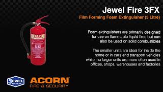 Jewel 3FX Film Forming Foam Extinguisher 3 Litre [upl. by Bills]