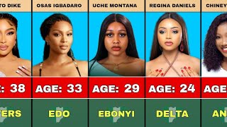 50 Nollywood Most Beautiful Actresses  Real Ages and State of Origin [upl. by Underwood]