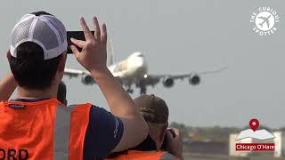 The crowd had a big surprise as Atlas B747 slams to ground [upl. by Demy]