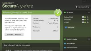 How To Install Webroot AntiVirus [upl. by Rheingold]