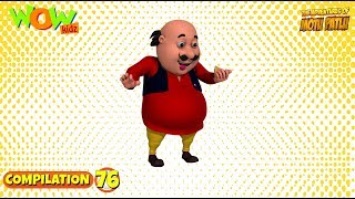 Motu Patlu  Non stop 3 episodes  3D Animation for kids  76 [upl. by Nyrat650]