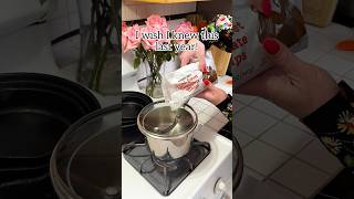 Use a pot lid to make an improvised double boiler Great for melting chocolate baking chocolate [upl. by Mair]