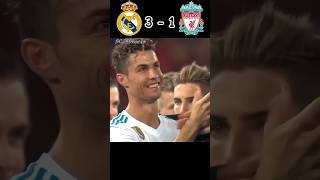 Real Madrid VS Liverpool  CR7🔥  Real Madrid Became Champions 2018  football shorts highlights [upl. by Jary]