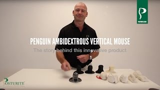 The Penguin Ambidextrous Vertical Mouse  The story behind this innovative product [upl. by Carmon981]