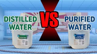 Distilled vs Purified Water Which one is the best for our health [upl. by Nnarefinnej]