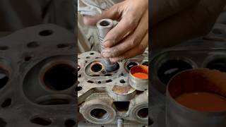 Head Cylinder Resurfacing  lapping expert mechanic expert shortsfeed [upl. by Giamo]