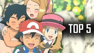 Cute Amourshipping Moments  Top 5 [upl. by Notyalk]