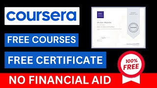 How to Get Coursera Courses for FREE with Certificates in 2024  Step by Step Guide courseraforfree [upl. by Anihtyc]