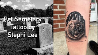 I got a pet semetary tattoo by Stephi Lee I got to meet her again [upl. by Byron926]