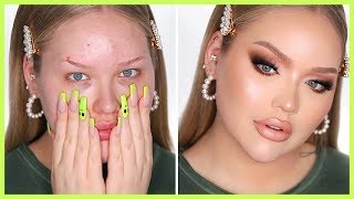 FULL FACE OF FLAWLESS InDepth Makeup Tutorial  NikkieTutorials [upl. by Iridissa]