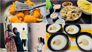 ഇന്നത്തെ guest ഇവരാണ് 🤗  cooking and preparations  Raffaello pudding👌  Gulab jamun [upl. by Checani]