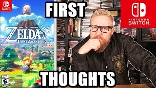 LINKS AWAKENING First Thoughts  Happy Console Gamer [upl. by Yleoj]