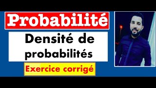 Densité de probabilité Espérance Variance Fonction de répartition et calculs de probabilités [upl. by Katonah]