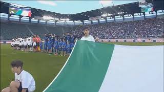 Italy National Anthem vs Saudi Arabia [upl. by Sigmund899]