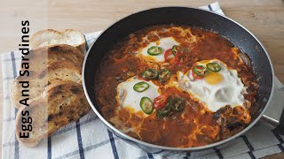 Eggs And Sardines Recipe [upl. by Norrag]