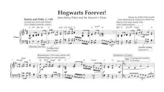 quotHogwarts Foreverquot  Harry Potter and the Sorcerers Stone Score Reduction amp Analysis [upl. by Htiel]