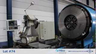 NilesMetex DP2S3 CNC Horizontal Lathe 2002  Lot 74 [upl. by Neenad]