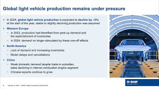 BASF SE BASFY Q3 2024 Earnings Presentation [upl. by Valsimot982]