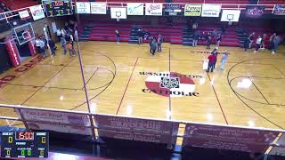 Washington Catholic High School vs North Daviess High School Mens Varsity Basketball [upl. by Marko]