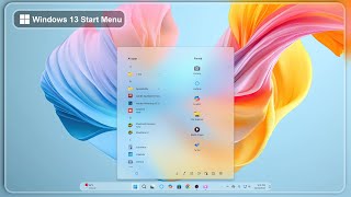 Windows 13 Start Menu For Windows 11  New Start Menu  New Taskbar  Windows 13 [upl. by Alesiram]