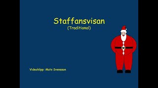 Staffansvisan  Instrumental med text [upl. by Nnomae]