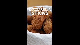 Homemade Mozzarella Sticks shorts [upl. by Ailbert932]