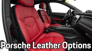 Porsche Leather Options  PCC [upl. by Macleod]