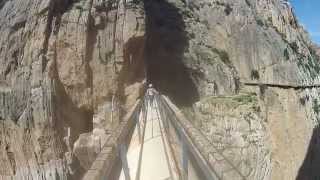 Camino Del Rey  April 2013 GoPro [upl. by Siladnerb]