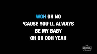 Always Be My Baby in the Style of quotMariah Careyquot karaoke video with lyrics no lead vocal [upl. by Aloibaf498]